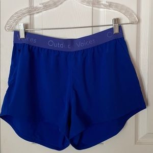 Outdoor voices running shorts